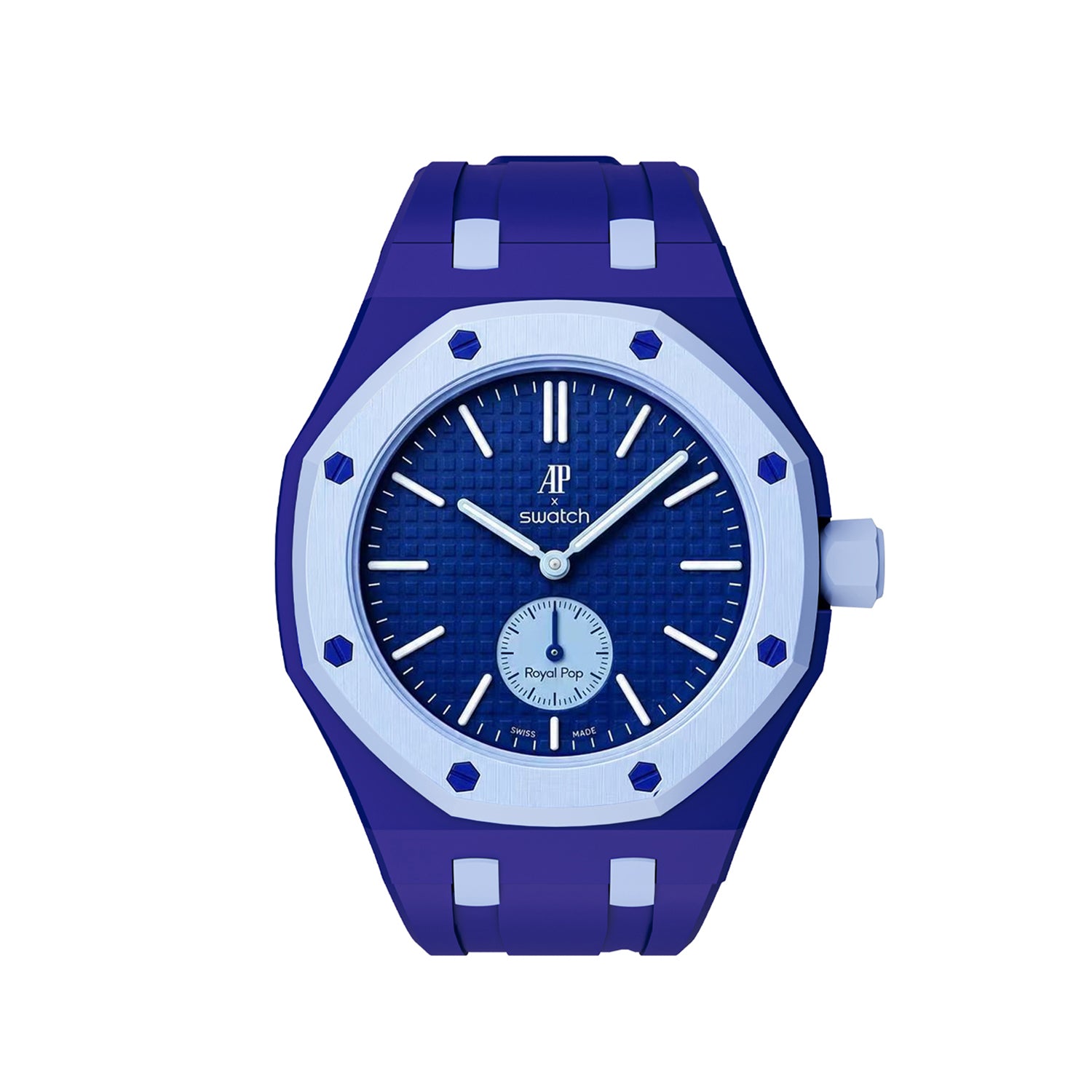 Correa de silicona SWATCH x AP  | 3 O'CLOCK