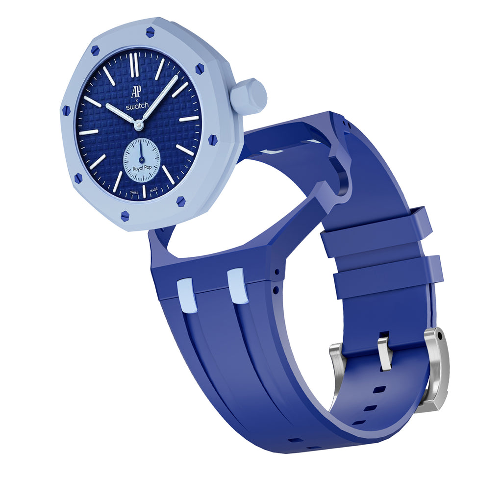 Correa de silicona SWATCH x AP  | 3 O'CLOCK