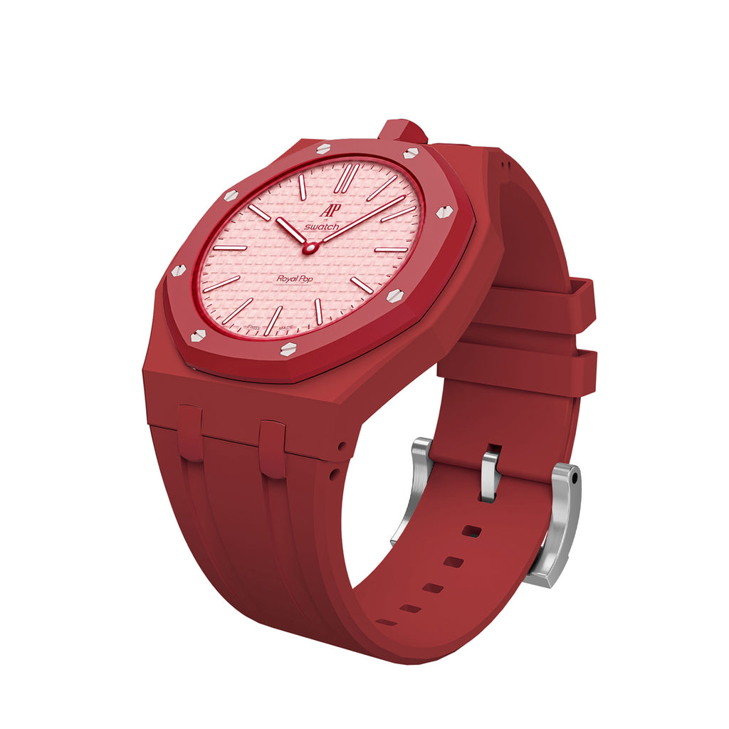Correa de silicona SWATCH x AP | 12 O'CLOCK