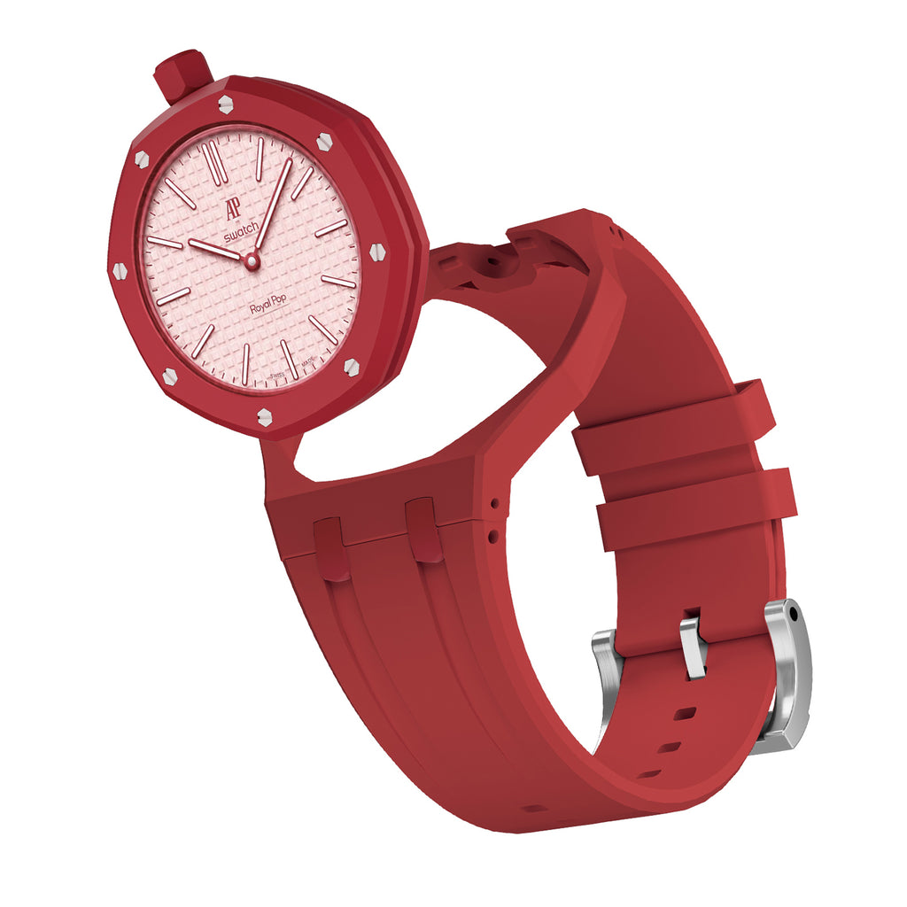 Correa de silicona SWATCH x AP | 12 O'CLOCK